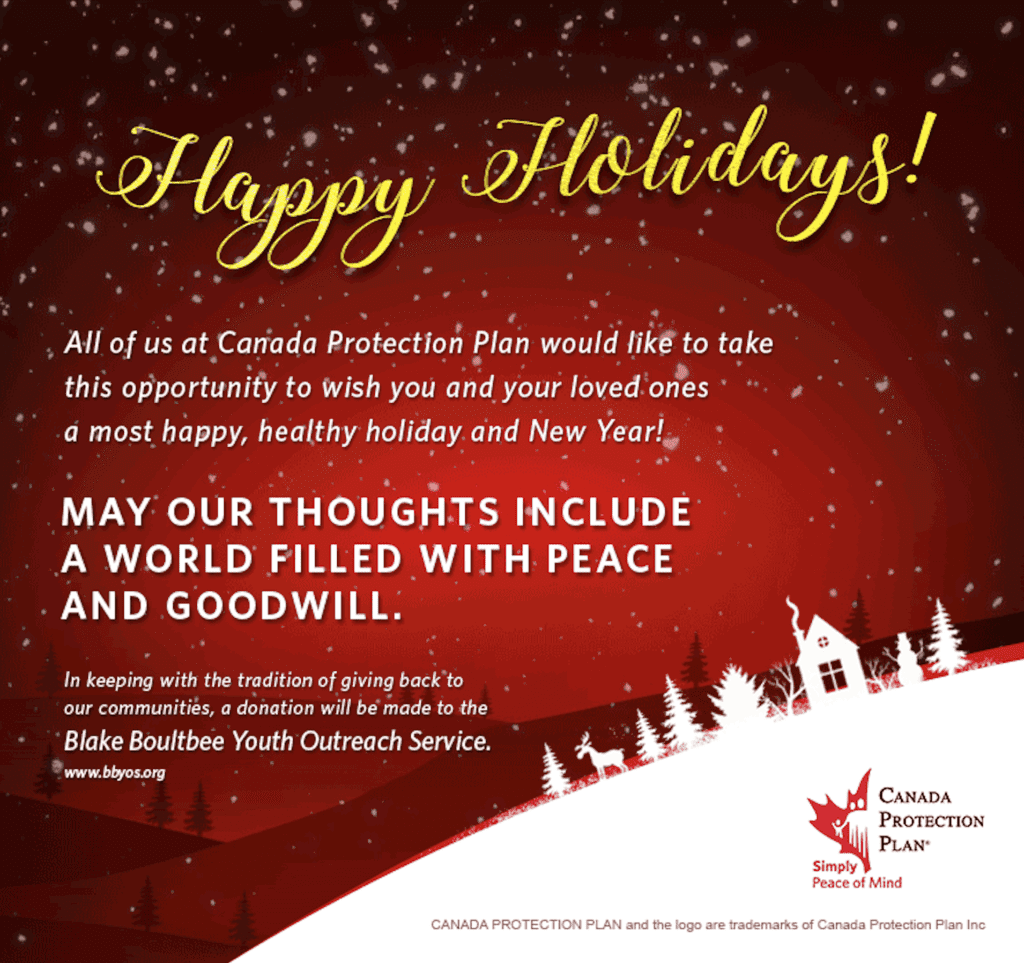 Happy Holidays from CPP