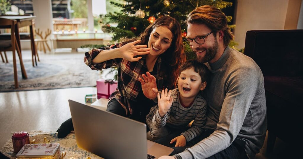 family online call on christmas day